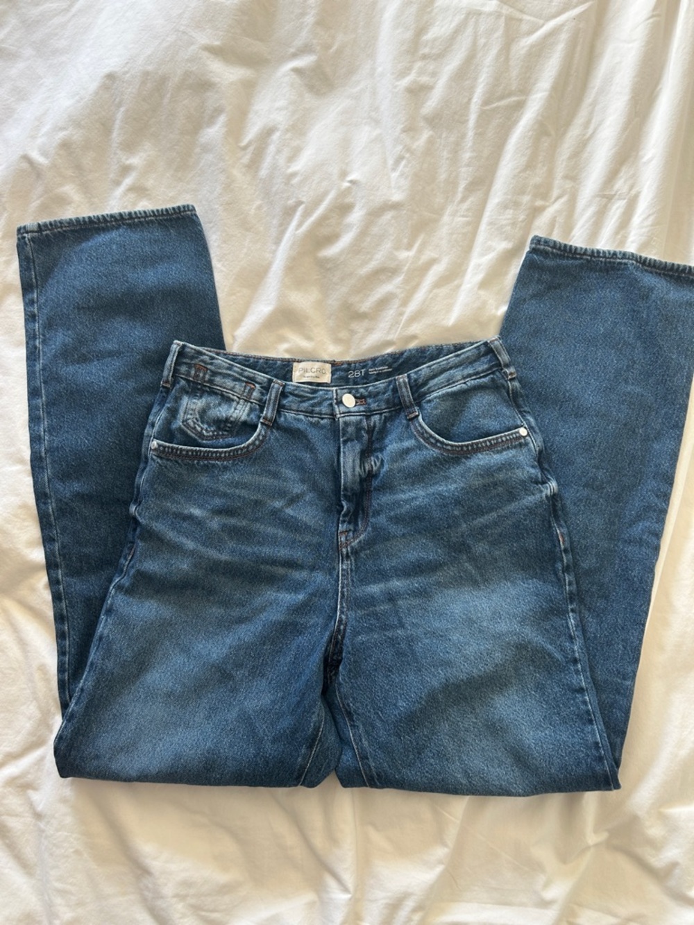 Anthropologie Pilcro The Mila Mid Rise Straight Leg Jean Pant - Picture 7 of 10